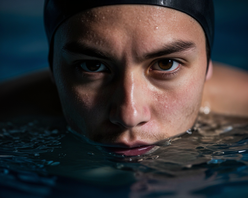 Cinematic Swimming Focus