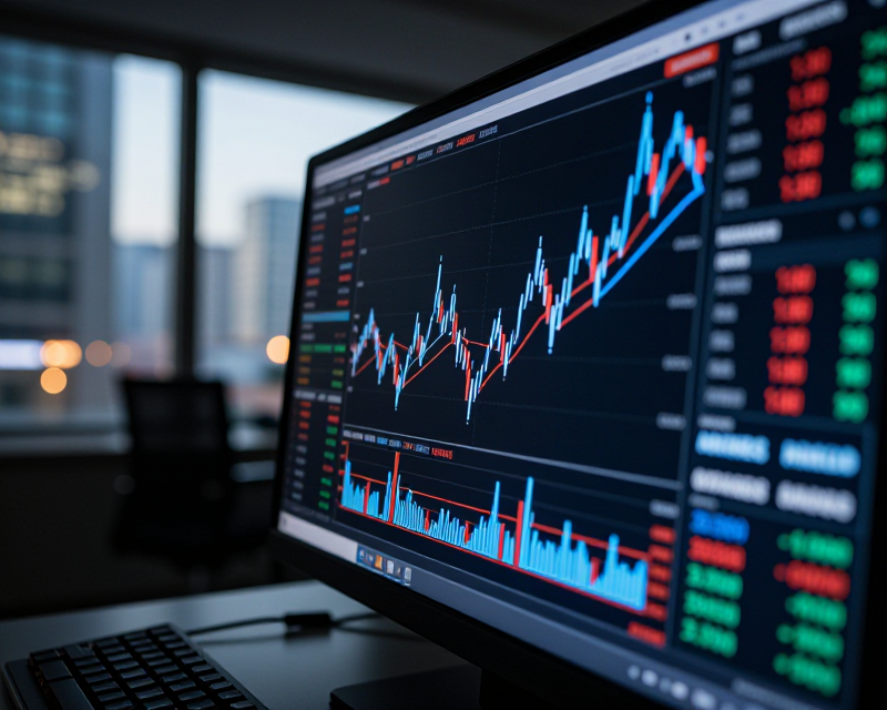 Financial Market Chart