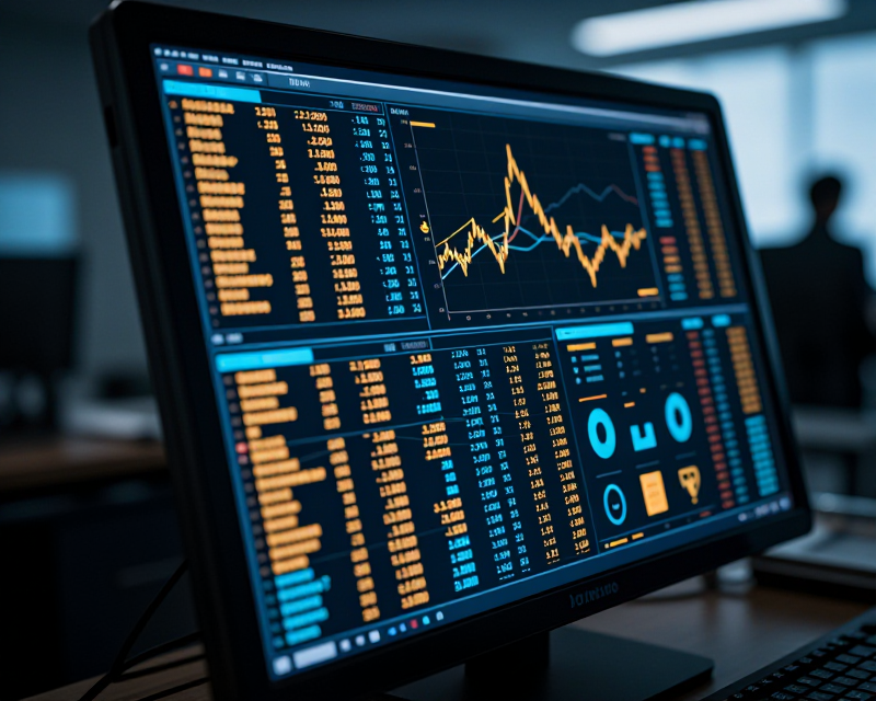 Financial Market Data Visualization