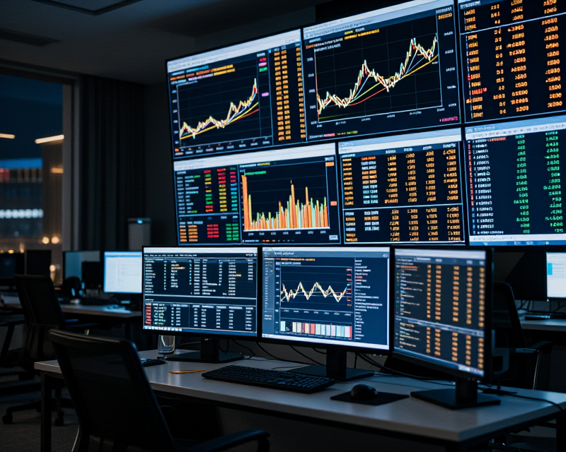 Financial Trading Interface