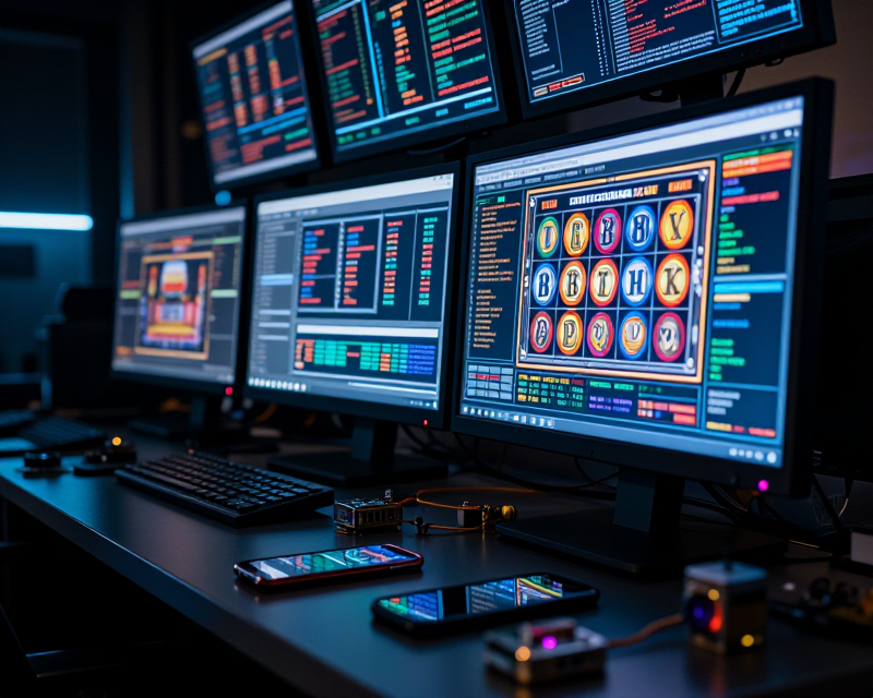 Digital Gambling Control Room