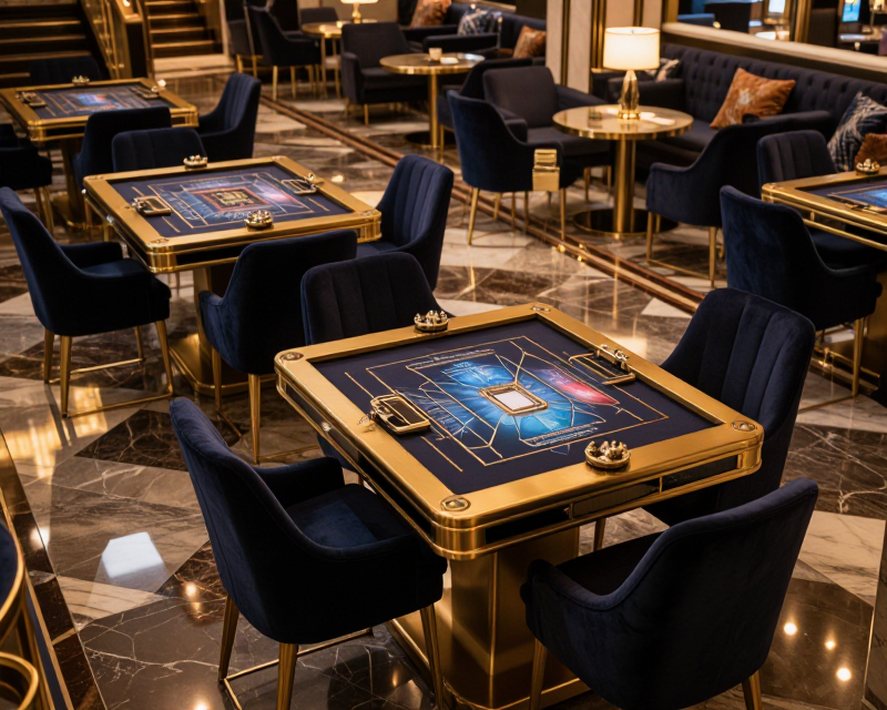 Cinematic Casino Interior