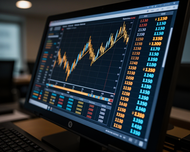 Financial Market Data Visualization