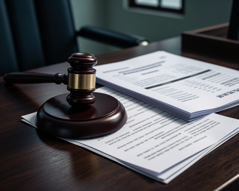 Legal Gavel and Corporate Documents