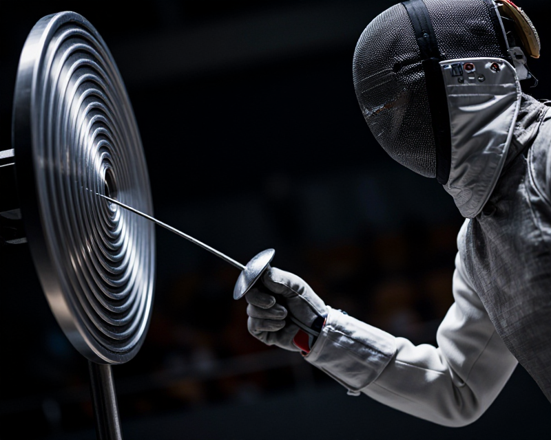 Cinematic Fencing Action