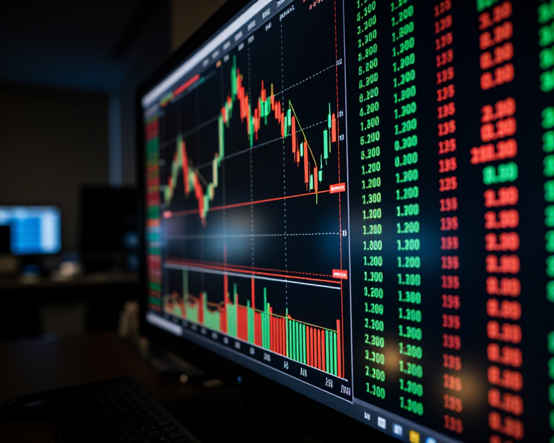 Stock Market Digital Display