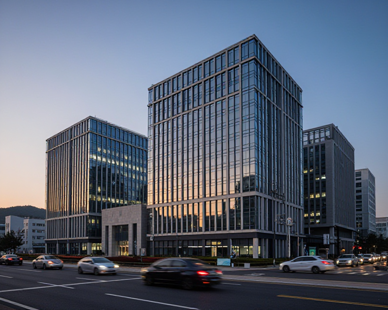 Sejong Administrative Complex Twilight