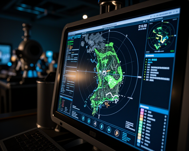 Military Surveillance Atmosphere