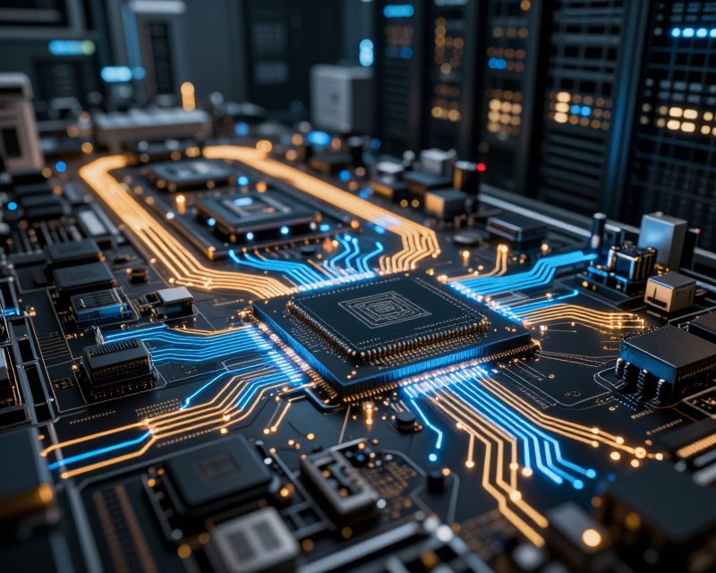 Futuristic Semiconductor and AI Technology