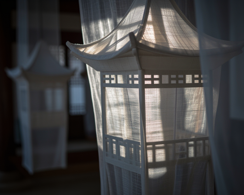 Translucent Fabric Installation Concept