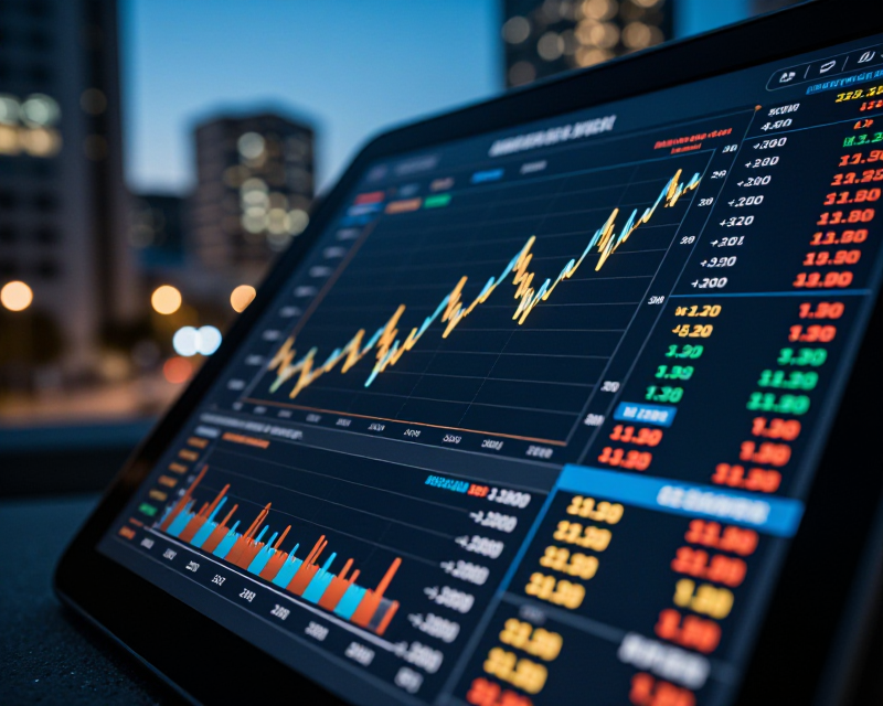 Financial Market Data Visualization
