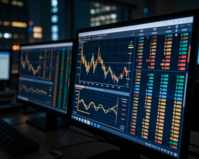 Financial Market Data Visualization