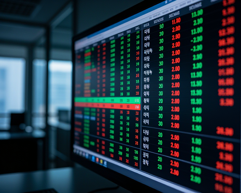Financial Market Data Visualization