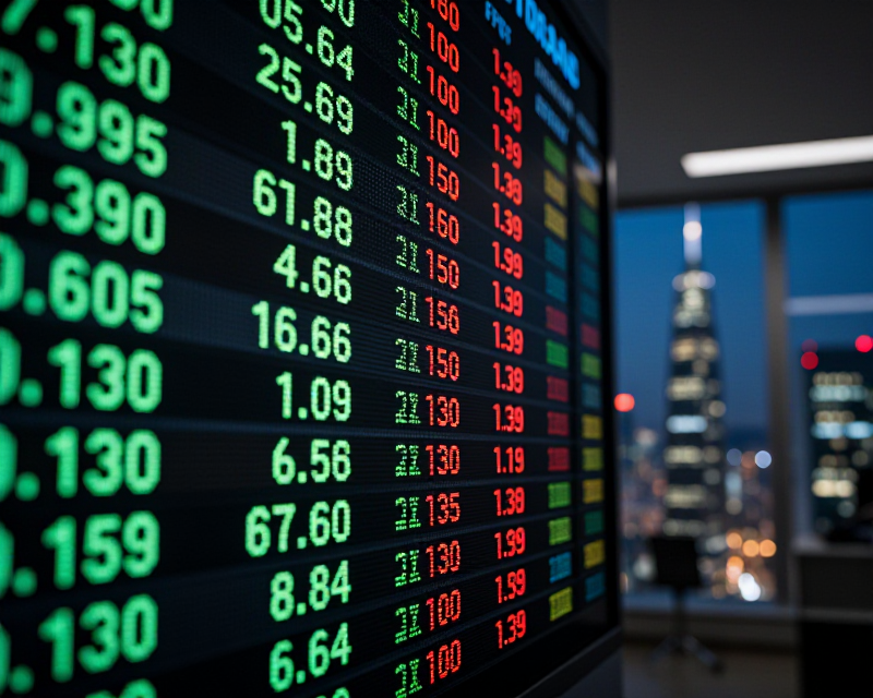 Stock Market Data Display